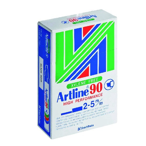 Marker Ek90 Permenant Chisel Black 12