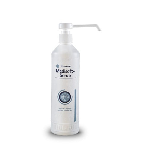 Medisoft Scrub 500ml With Pump Braun 1