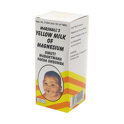 Milk Of Magnesium Yellow Marshalls 100ml