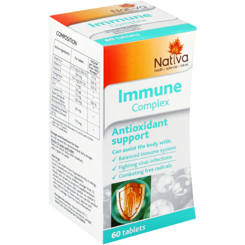 Nativa Complex Immune Support Tablets 60 – Cura Pharm