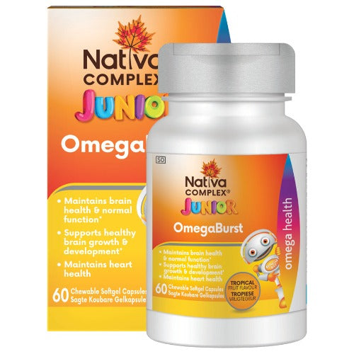 Nativa Complex Junior Omega Burst 60 Softgels