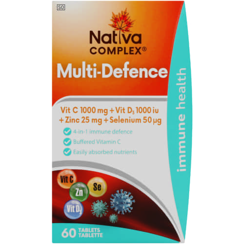 Defence Tablet Nativa Complex Multi Defence Tablets 60 – Cura Pharm