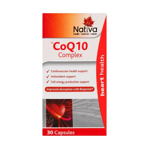 Nativa Coq10 Complex Capsules 30 Cura Pharm Nativa coq10 complex capsules 30 cura pharm