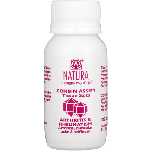 Natura Combo Arthritis & Rheumatism Tissue Salt Tablets 125