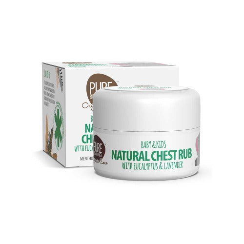 Natural Chest Rub Eucalyptus & Lavender 50ml Cura Pharm