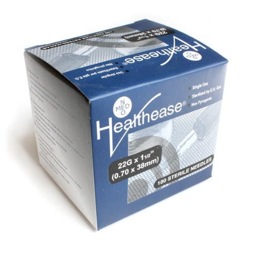 Needle 22G x 38mm Healthease Black 100