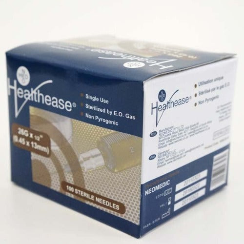 Needle 26Gx13mm Healthease Brown 100
