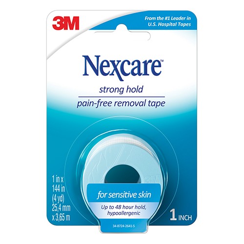 Nexcare Strong Hold Tape Pain-Free Remove
