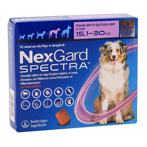Nexgard Spectra Chew Tablets Large Dog 1