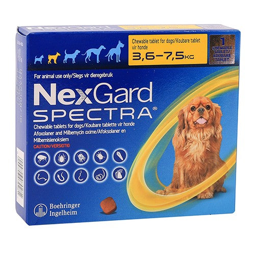Nexgard Spectra Chew Tablets Small Dog 1