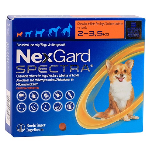 Nexgard Spectra Chew Tablets Very Small Dog 3
