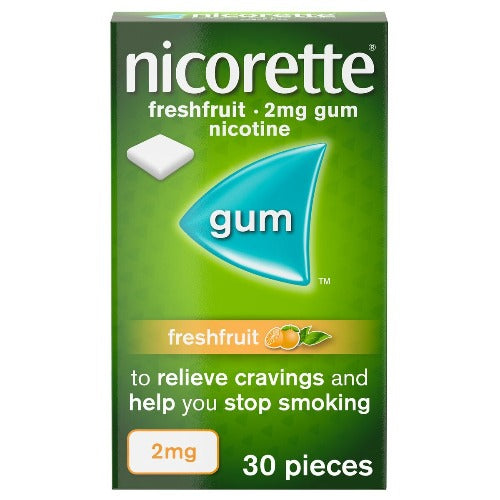Nicorette gum Fresh Fruit 2mg 30