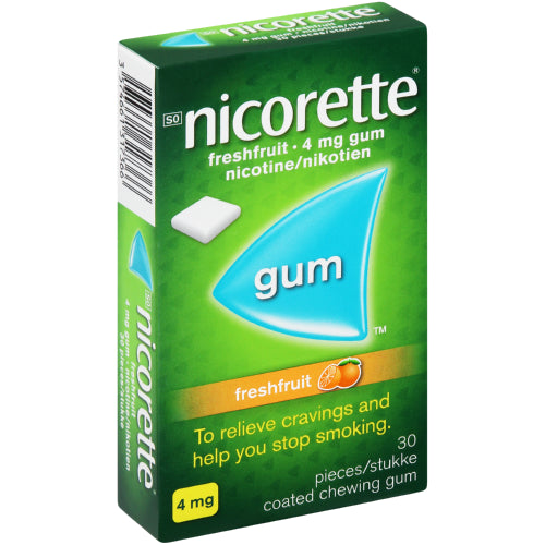 Nicorette gum Fresh Fruit 4mg 30