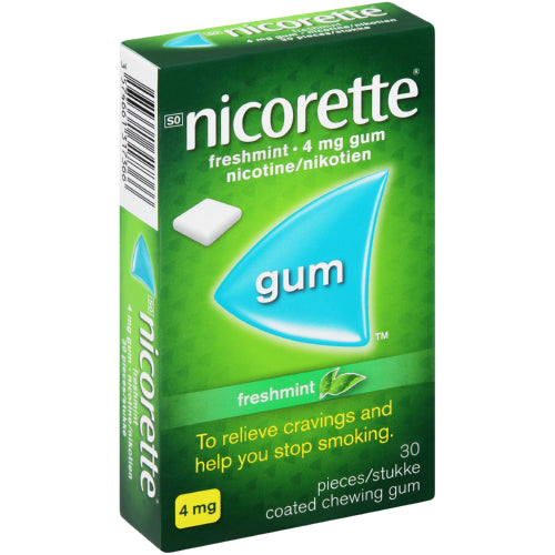 Nicorette gum Fresh Mint 4mg 30