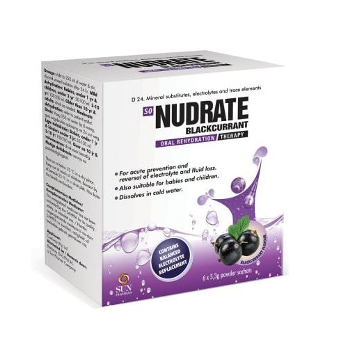 Nudrate Blackcurrant 5.3g X 6