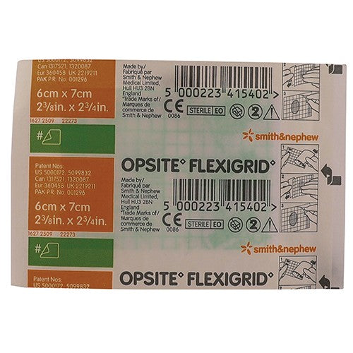 Flexigrid Opsite Flexigrid 60mm X 70mm 4628 1 – Cura Pharm