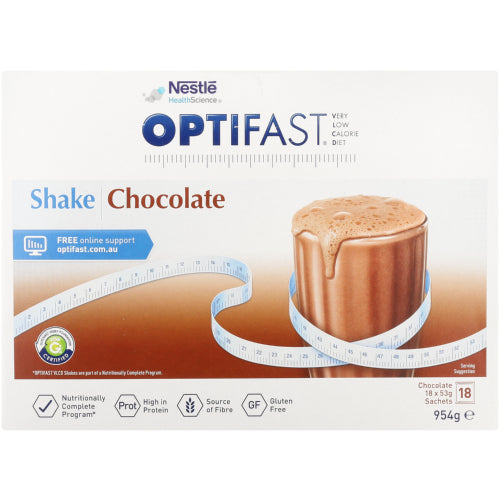 Optifast Shake Chocolate 18 X 53g