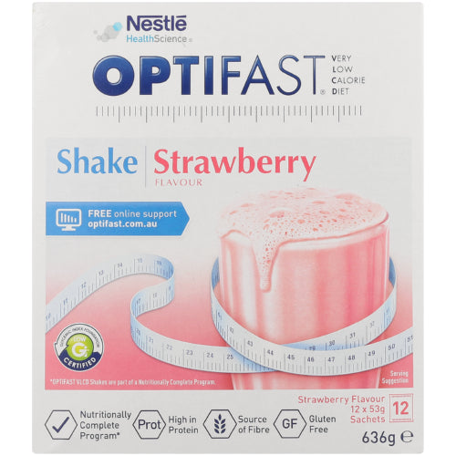 Optifast Shake Strawberry 12 X 53g