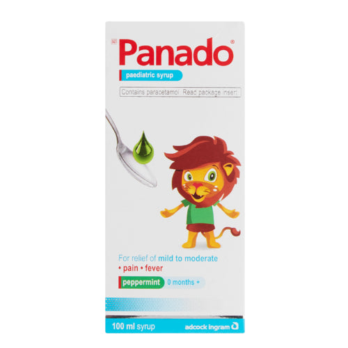 Panado Paediatric Syrup 100ml Peppermint