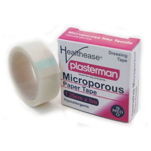 Paper Tape 1.25cm x 5m Healthease 1