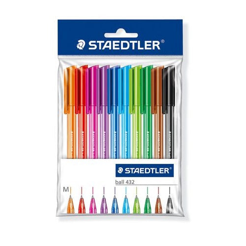 Pen Sturdy Stick 10 Colours Staedtler