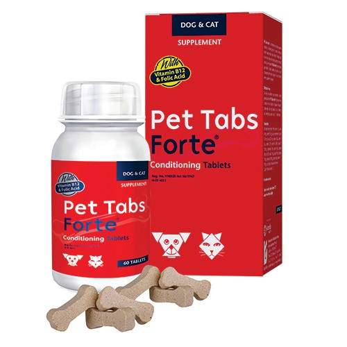 Pet Tabs Forte 60 Tablets Improved – Cura Pharm