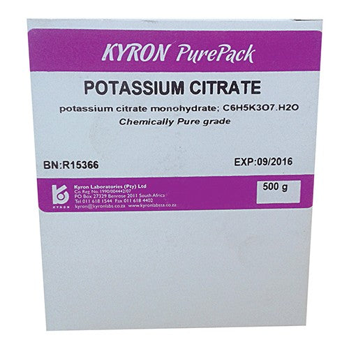 Potassium Citrate Powder  500g Kyron
