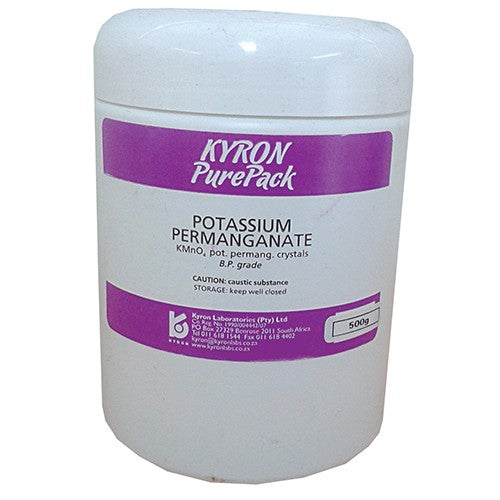 Potassium Permanganate  500g Crystals Kyron