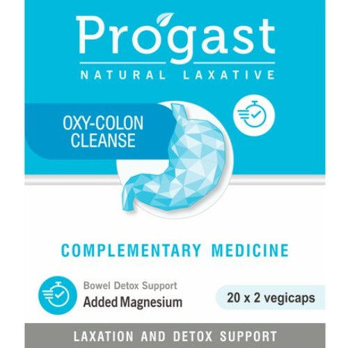 Progast Oxy-Colon Cleanse Capsules 2X20