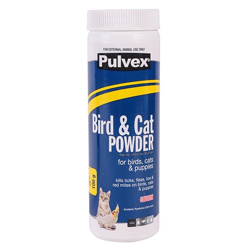 Pulvex Bird & Cat Powder 100g