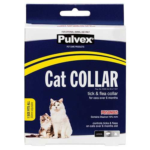 Pulvex Tick & Flea Collar Cats 350mm  1