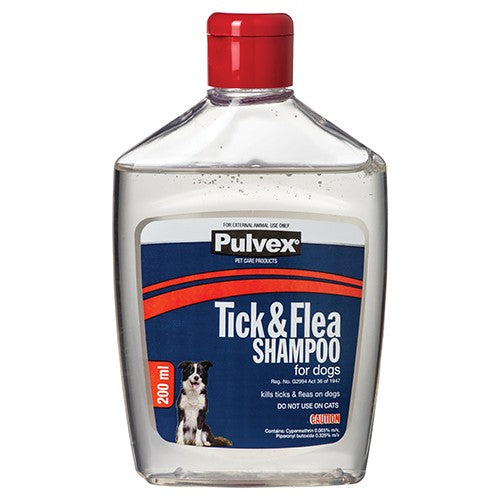 Pulvex Tick & Flea Shampoo 200ml – Cura Pharm