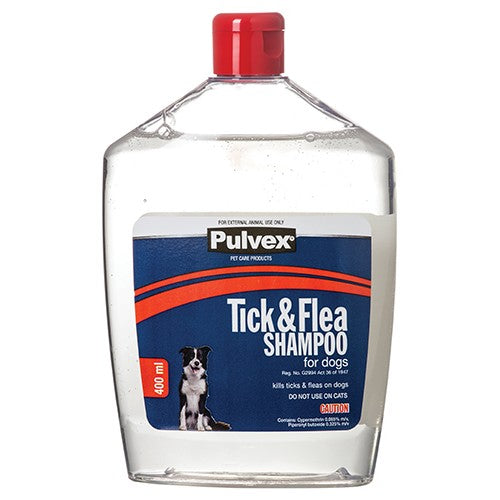Pulvex Tick & Flea Shampoo  400ml