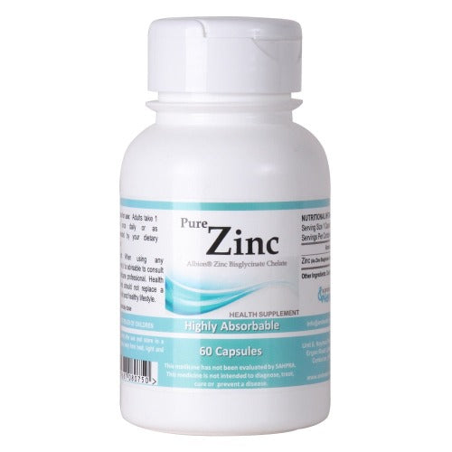 Pure Zinc Capsules 60 Bioflora