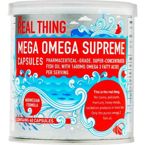 Real Thing Mega Omega Supreme Capsules 60
