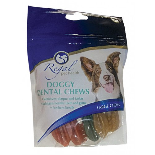 Regal Doggy Dental Chews Large 250g 5