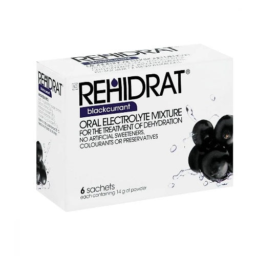 Rehidrate Blackcurrant 14g Sachet 6