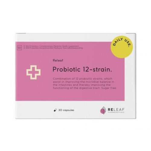Releaf Probiotic 12-Strain 30 Capsules