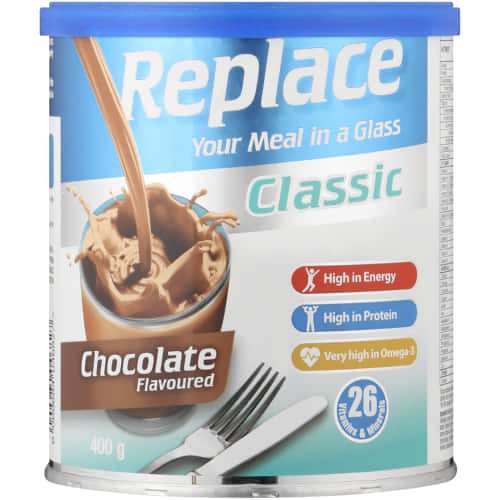 Replace Classic Chocolate 400g Powder