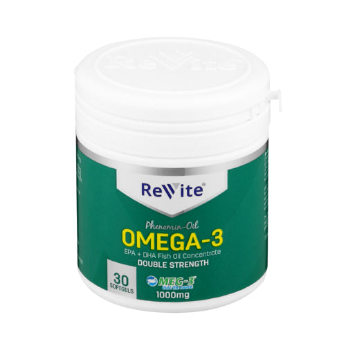 Revite Omega3 1g 30 Softgel Capsules Cura Pharm