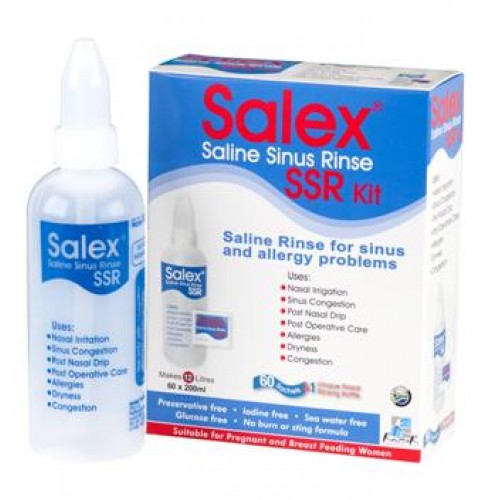 Salex Ssr Kit Saline Sinus Rinse