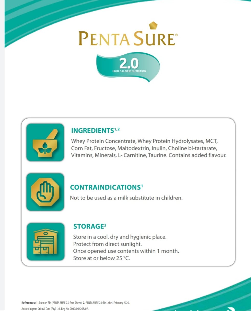 Penta Sure 2.0 Powder Supplement 400g