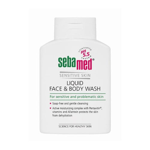 Sebamed Liquid Face & Body Wash 200ml