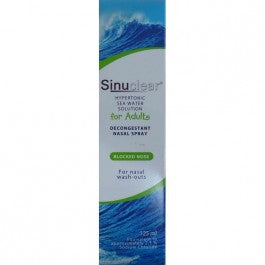 Sinuclear Hypertonic Sea Solution Adult 125ml
