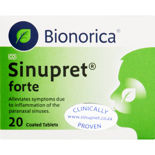 Sinupret Plus 20 Tablets
