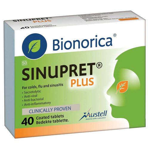 Sinupret Plus 40 Tablets