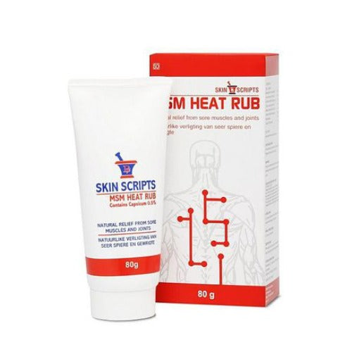 Skin Scripts MSM Heat Rub 80g