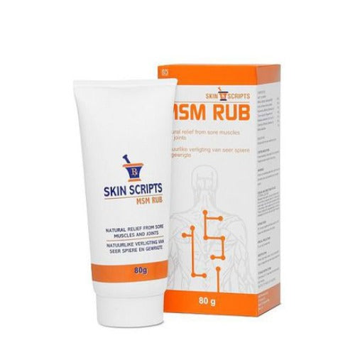 Skin Scripts MSM Rub 80g