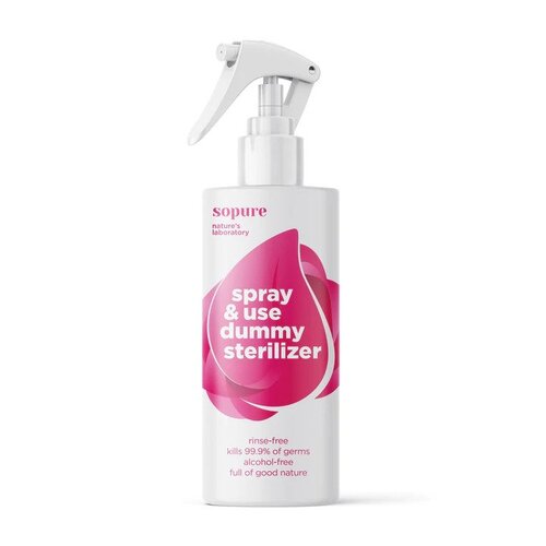 Sopure Spray & Use Dummy Sterilizer 100ml