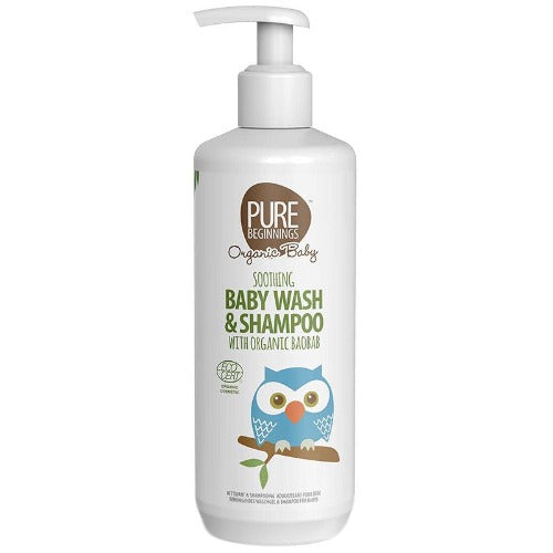 Soothing Baby Wash & Shampoo Organic Baobab 250ml